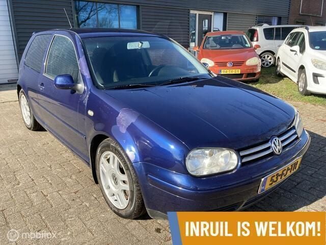 Blauw Gebruikt 2000 VW Golf IV Highline Hatchback | € 650 (Goede deal) - Afbeelding 1/4