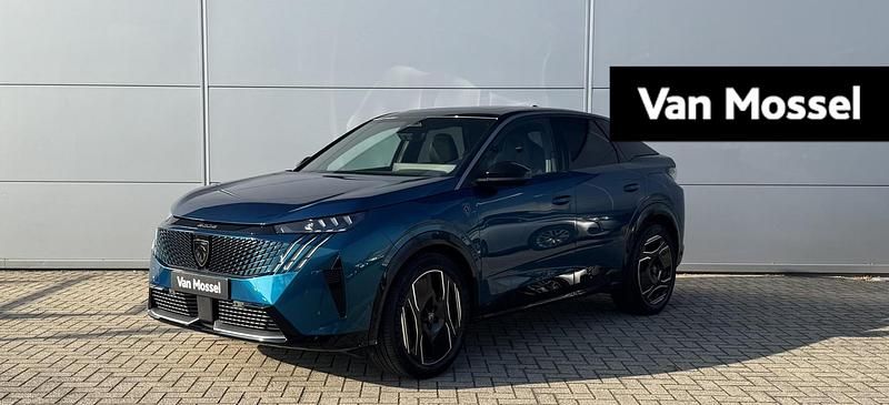 Blauw Nieuw 2025 Peugeot e-3008 Avantage SUV | € 47.940 (Eerlijke prijs) - Afbeelding 1/4
