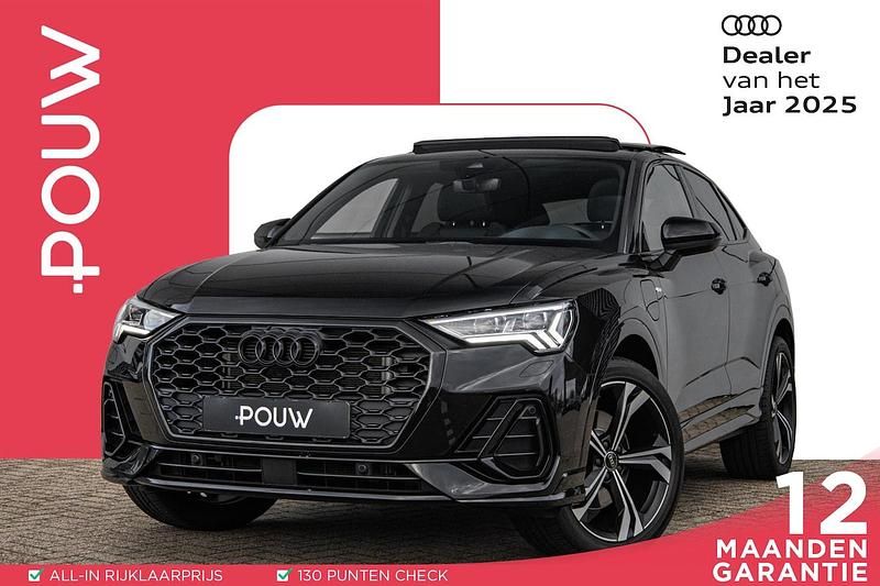 Zwart Gebruikt 2022 Audi Q3 Sportback SUV | € 45.900 (Duur) - Afbeelding 1/4