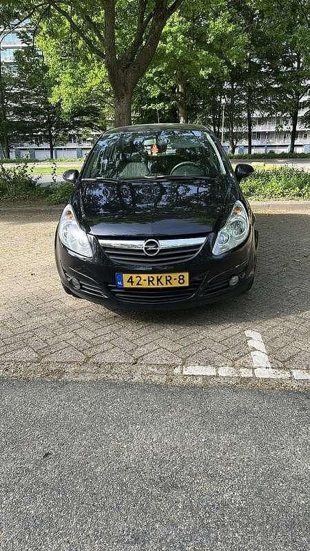 Zwart Gebruikt 2008 Opel Corsa Business MPV | € 1.500 (Super prijs) - Afbeelding 1/4
