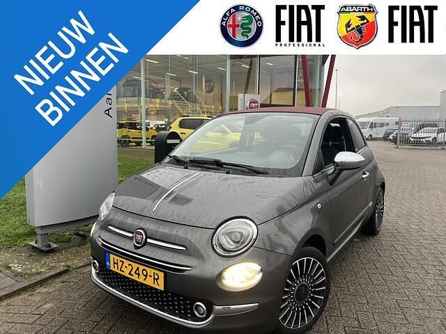 Grijs Occasion 2016 Fiat 500C Lounge Cabriolet | € 9.950 (Eerlijke prijs) - Afbeelding 1/4