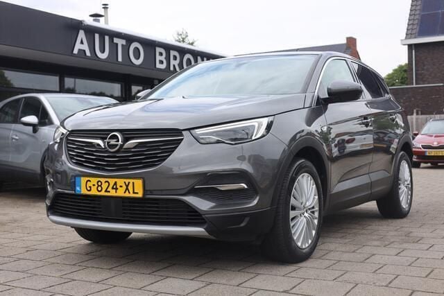 Grijs Gebruikt 2019 Opel Grandland X Innovation SUV | € 18.950 (Super prijs) - Afbeelding 1/4
