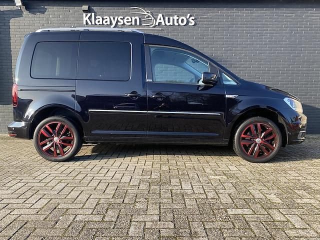 Occasion VW Caddy Comfortline 125 PK (91 kW) 2015 Zwart (metallic) MPV