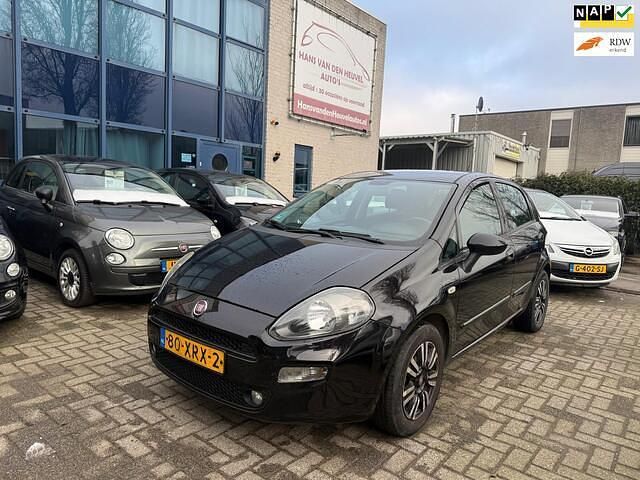 Zwart Occasion 2012 Fiat Punto Evo Easy Hatchback | € 2.749 (Eerlijke prijs) - Afbeelding 1/4
