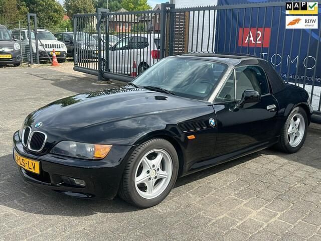Zwart Gebruikt 1996 BMW Z3 Cabriolet | € 9.988 - Afbeelding 1/4