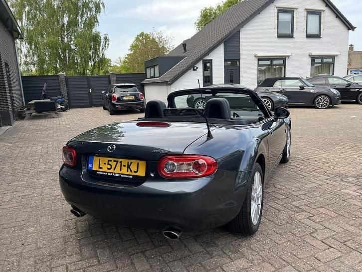 Occasion Mazda MX5 126 PK (92 kW) 2010 Grijs, metallic lak Cabriolet