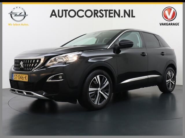 Zwart Gebruikt 2018 Peugeot 3008 Premium SUV | € 17.895 (Iets duurder) - Afbeelding 1/4