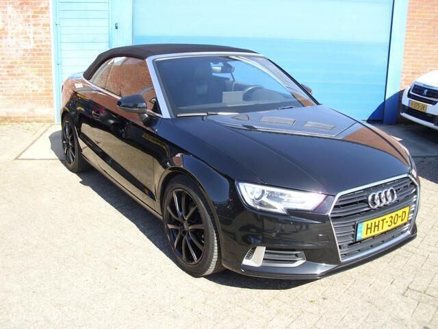 Zwart Gebruikt 2018 Audi A3 Cabriolet Design Cabriolet | € 17.250 (Eerlijke prijs) - Afbeelding 1/4