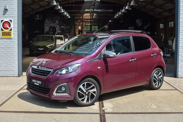 Paars Gebruikt 2017 Peugeot 108 Allure Hatchback | € 9.500 (Eerlijke prijs) - Afbeelding 1/4