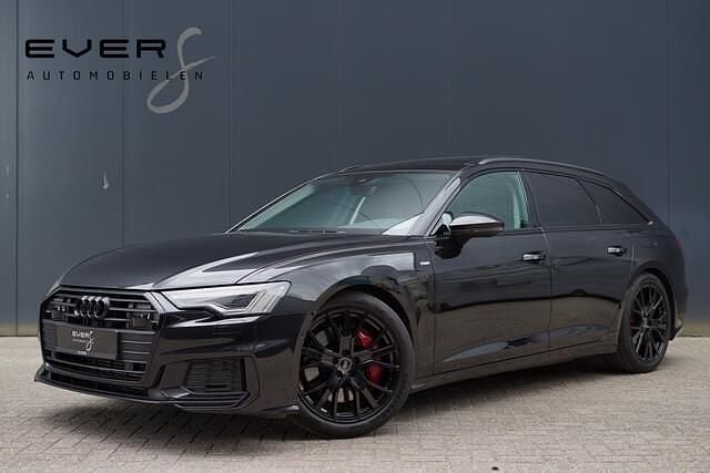 Zwart Gebruikt 2021 Audi A6 Competition Stationwagen | € 44.950 (Eerlijke prijs) - Afbeelding 1/4