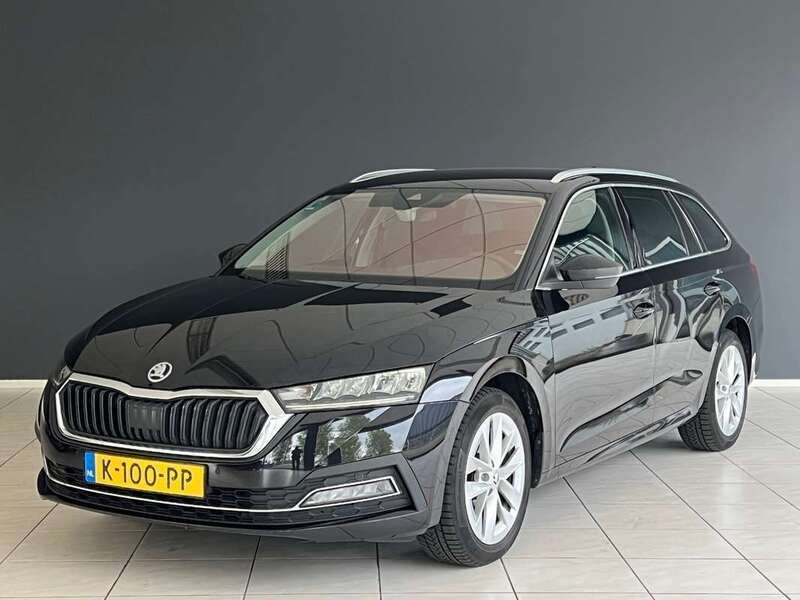 Zwart, metallic lak Gebruikt 2021 Skoda Octavia Business Line Stationwagen | € 16.745 (Eerlijke prijs) - Afbeelding 1/4