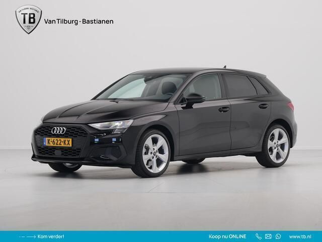 Zwart Gebruikt 2021 Audi A3 Sportback Proline Hatchback | € 22.440 (Eerlijke prijs) - Afbeelding 1/4