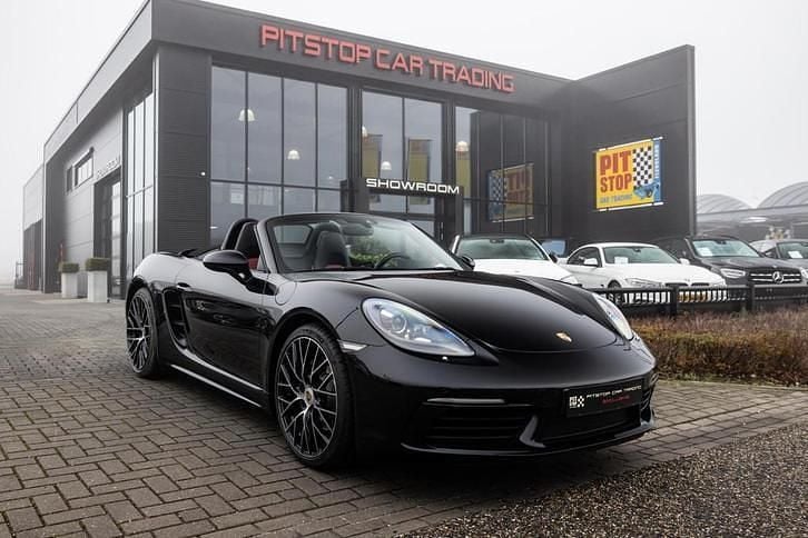 Occasion Porsche 718 Boxster 299 PK (219 kW) 2019 Zwart Cabriolet