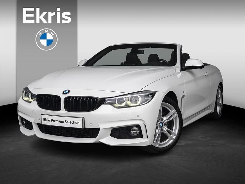 Wit Occasion 2022 BMW 420 Cabriolet | € 36.895 - Afbeelding 1/4