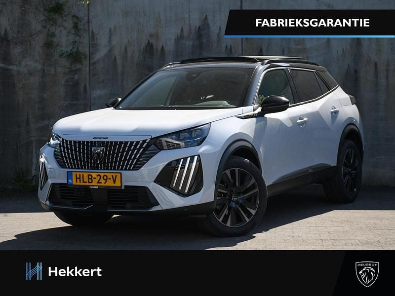 Wit Nieuw 2025 Peugeot 2008 GTi SUV | € 35.995 (Duur) - Afbeelding 1/4