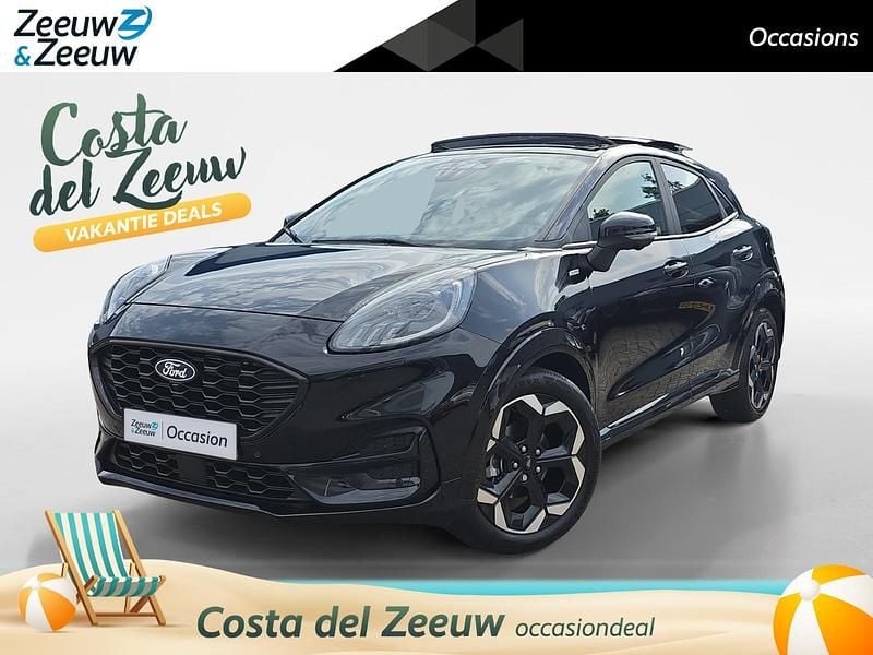 Agate black Gebruikt 2024 Ford Puma ST-Line X SUV | € 32.740 (Duur) - Afbeelding 1/4