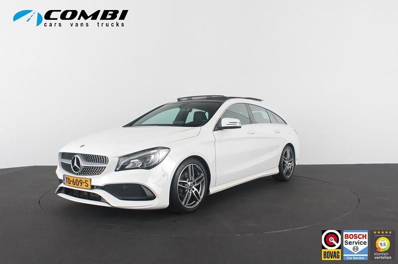 Wit Gebruikt 2018 Mercedes CLA180 Shooting Brake AMG line Stationwagen | € 21.645 (Eerlijke prijs) - Afbeelding 1/4