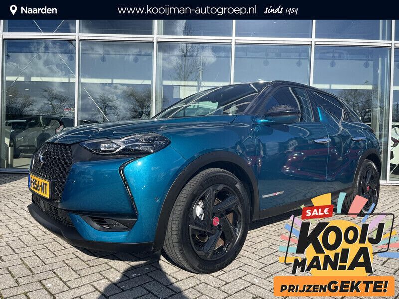 Blauw Gebruikt 2022 DS Automobiles DS3 Crossback E-Tense Performance Line Plus SUV | € 24.245 (Iets duurder) - Afbeelding 1/4