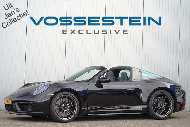 Zwart Gebruikt 2022 Porsche 911 Carrera 4 Cabriolet Edition Cabriolet | € 217.500 - Afbeelding 1/4