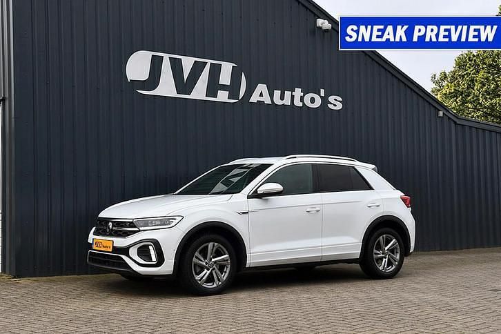 Wit Occasion 2022 VW T-Roc Sportline SUV | € 26.500 (Eerlijke prijs) - Afbeelding 1/4