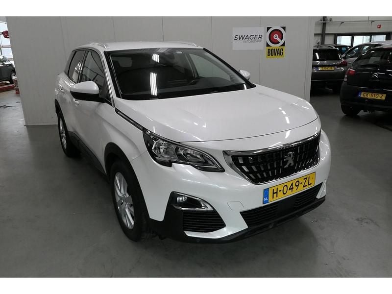 Wit Gebruikt 2020 Peugeot 3008 SUV | € 14.995 (Super prijs) - Afbeelding 1/4