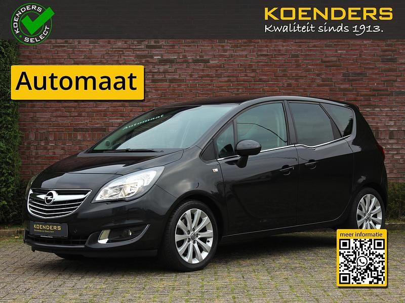 Zwart Gebruikt 2015 Opel Meriva Cosmo MPV | € 11.445 (Eerlijke prijs) - Afbeelding 1/4