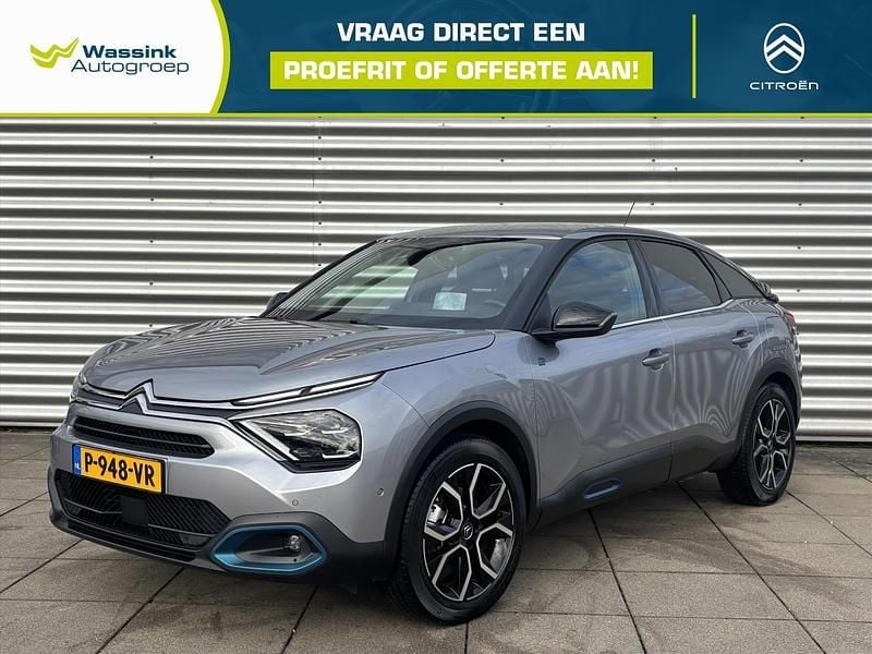 Grijs Gebruikt 2022 Citroën e-C4 Shine Hatchback | € 17.740 (Eerlijke prijs) - Afbeelding 1/4