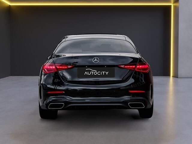 Occasion Mercedes C180 AMG line 170 PK (125 kW) 2021 Zwart Sedan