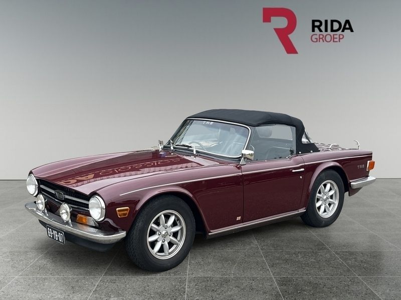 Rood Gebruikt 1975 Triumph TR6 Cabriolet | € 34.995 - Afbeelding 1/4