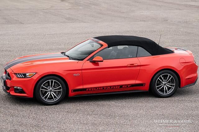 Oranje Gebruikt 2016 Ford Mustang GT Convertible Cabriolet | € 52.950 (Goede deal) - Afbeelding 1/4