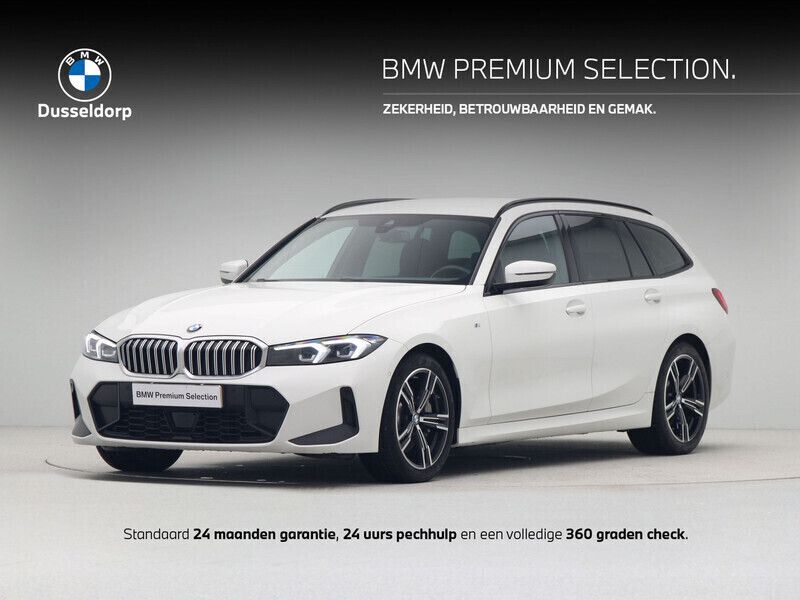 Wit Gebruikt 2023 BMW 330 M Sport Stationwagen | € 44.950 (Eerlijke prijs) - Afbeelding 1/4