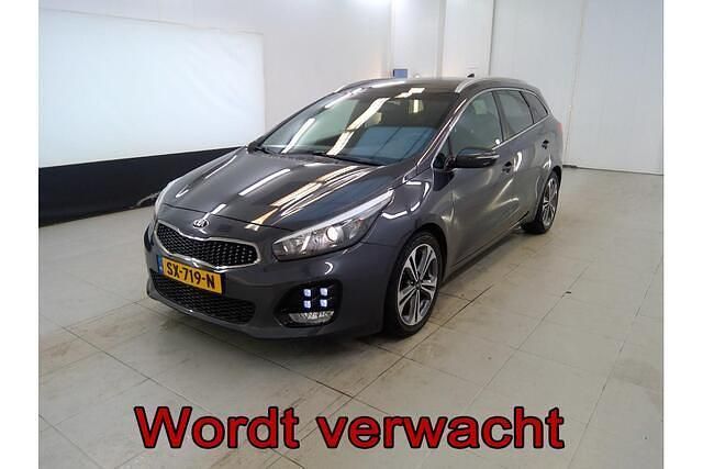 Zwart (metallic) Gebruikt 2018 Kia Ceed Sportswagon GT-Line Stationwagen | € 15.995 (Eerlijke prijs) - Afbeelding 1/1