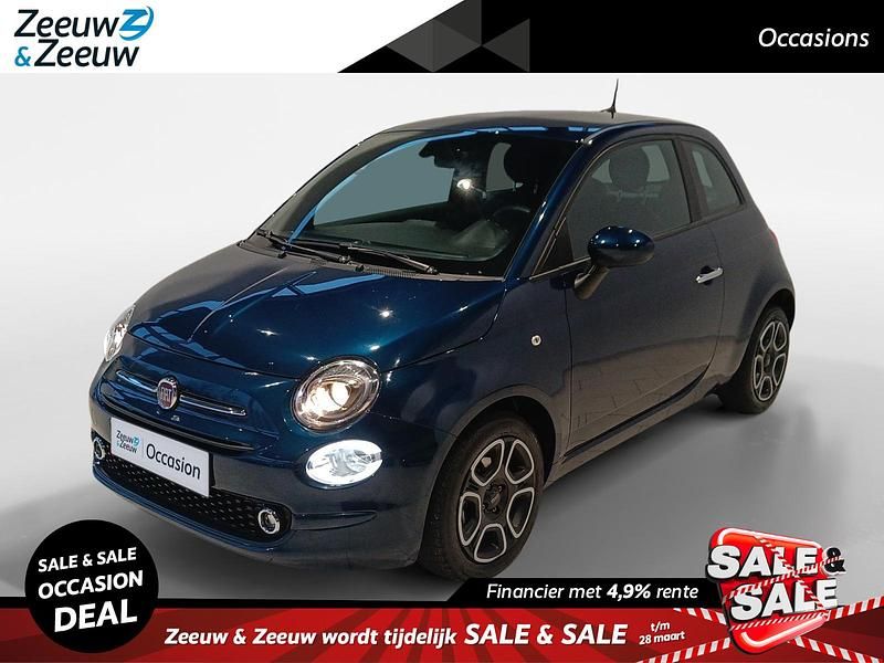 Occasion Fiat 500 69 PK (50 kW) 2023 Blauw Hatchback