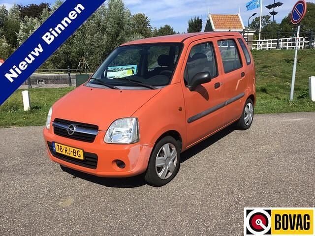Rood Gebruikt 2005 Opel Agila Hatchback | € 850 (Goede deal) - Afbeelding 1/4