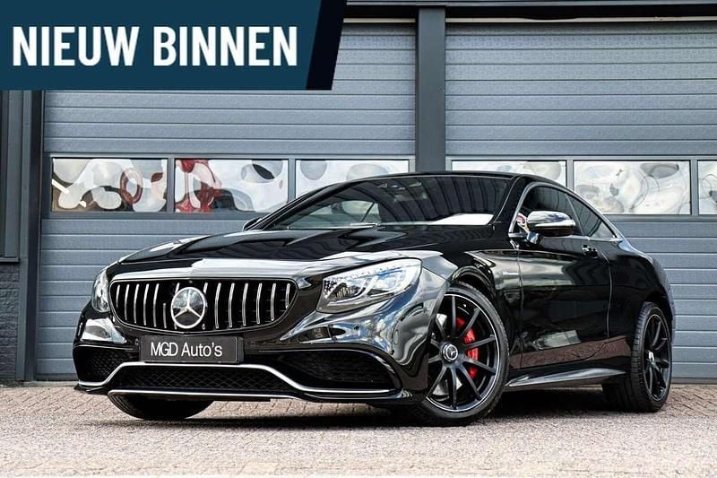 Zwart, metallic lak Gebruikt 2015 Mercedes S63 AMG AMG Coupé | € 69.950 (Super prijs) - Afbeelding 1/4
