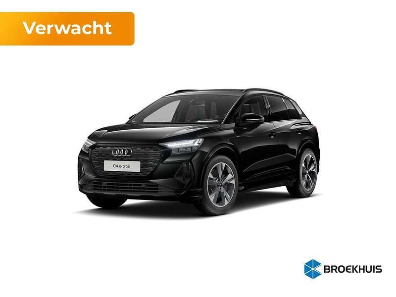 Zwart Nieuw 2025 Audi Q4 e-tron Ambiente SUV | € 61.760 (Iets duurder) - Afbeelding 1/4