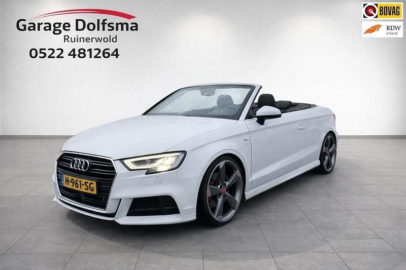 Wit Occasion 2022 Audi Cabriolet S-Line Cabriolet | € 19.950 - Afbeelding 1/3