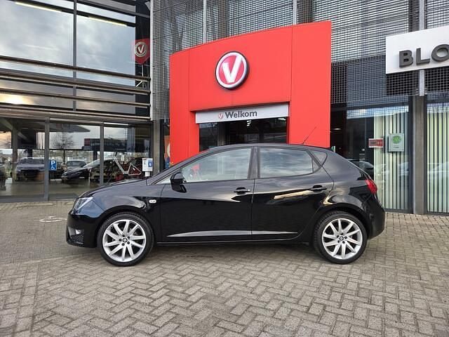 Occasion Seat Ibiza FR 95 PK (69 kW) 2017 Zwart Hatchback