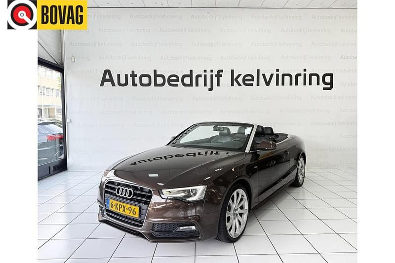 Bruin Gebruikt 2013 Audi A5 Cabriolet S-Line Cabriolet | € 19.150 (Duur) - Afbeelding 1/4