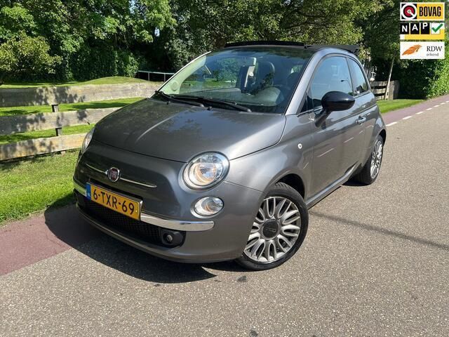 Grijs Gebruikt 2014 Fiat 500C Cabriolet | € 7.895 (Eerlijke prijs) - Afbeelding 1/4