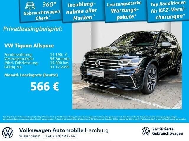 Zwart Gebruikt 2024 VW Tiguan R-line SUV | € 73.012 - Afbeelding 1/4
