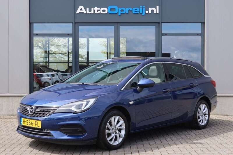 Blauw Gebruikt 2020 Opel Astra Elegance Hatchback | € 15.495 (Eerlijke prijs) - Afbeelding 1/4