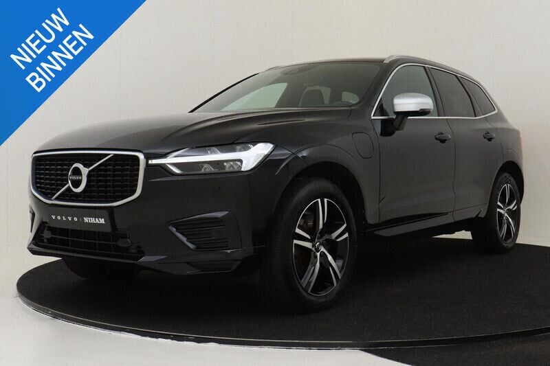 Zwart Gebruikt 2019 Volvo XC60 R-Design SUV | € 38.780 (Eerlijke prijs) - Afbeelding 1/4