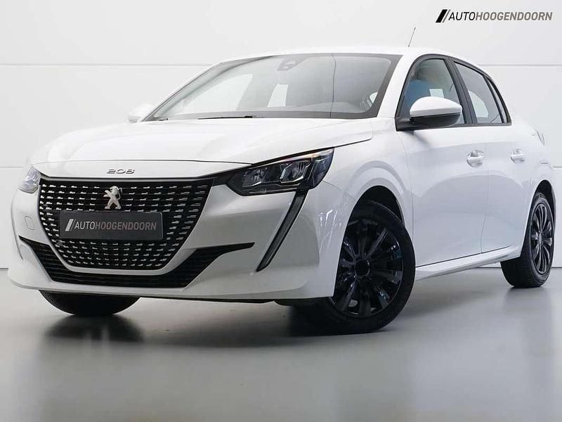 Wit (metallic) Gebruikt 2020 Peugeot 208 Sport Hatchback | € 11.745 (Goede deal) - Afbeelding 1/4