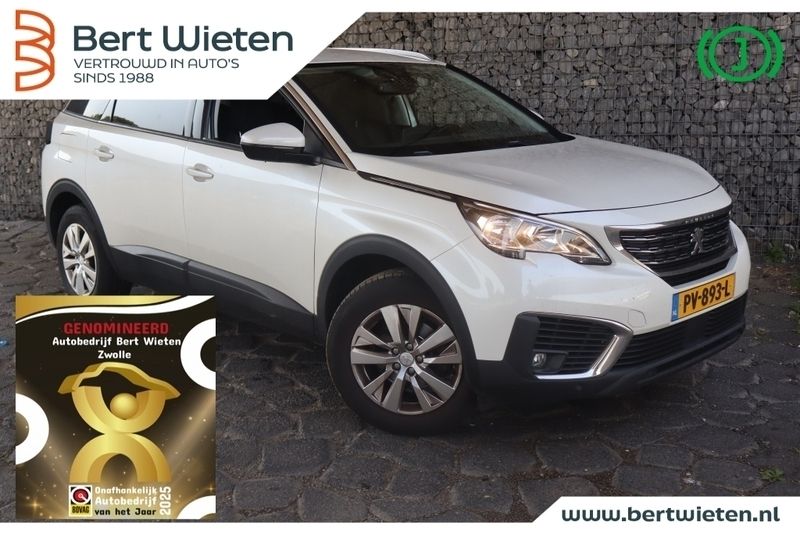 Wit Gebruikt 2017 Peugeot 5008 MPV | € 16.290 (Eerlijke prijs) - Afbeelding 1/1