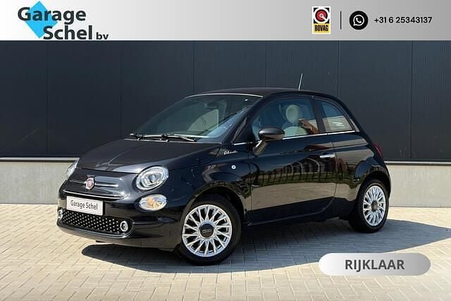 Zwart Gebruikt 2022 Fiat 500 Dolcevita Hatchback | € 12.950 (Eerlijke prijs) - Afbeelding 1/4
