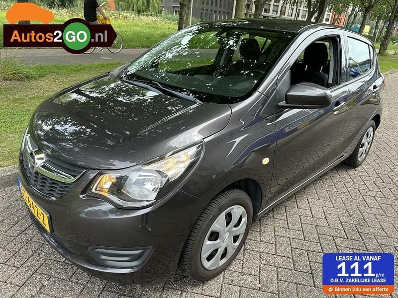 Grijs Gebruikt 2015 Opel Karl Edition Hatchback | € 6.745 (Eerlijke prijs) - Afbeelding 1/4