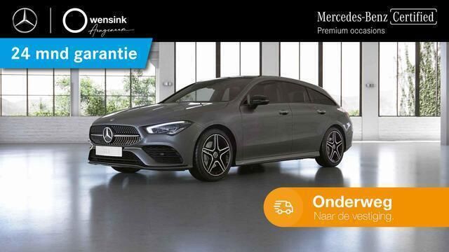 Grijs Gebruikt 2020 Mercedes CLA220 Shooting Brake Premium Plus Stationwagen | € 30.850 - Afbeelding 1/4