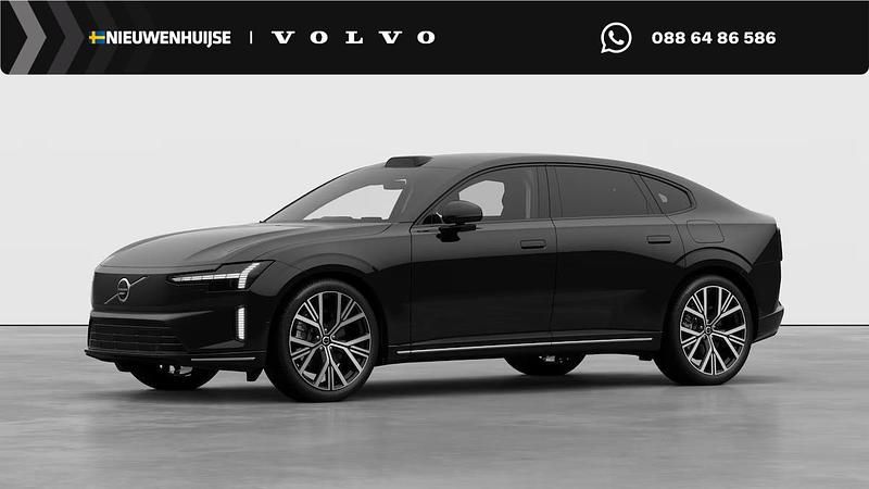 Zwart Nieuw 2025 Volvo ES90 Ultra Sedan | € 90.630 - Afbeelding 1/4