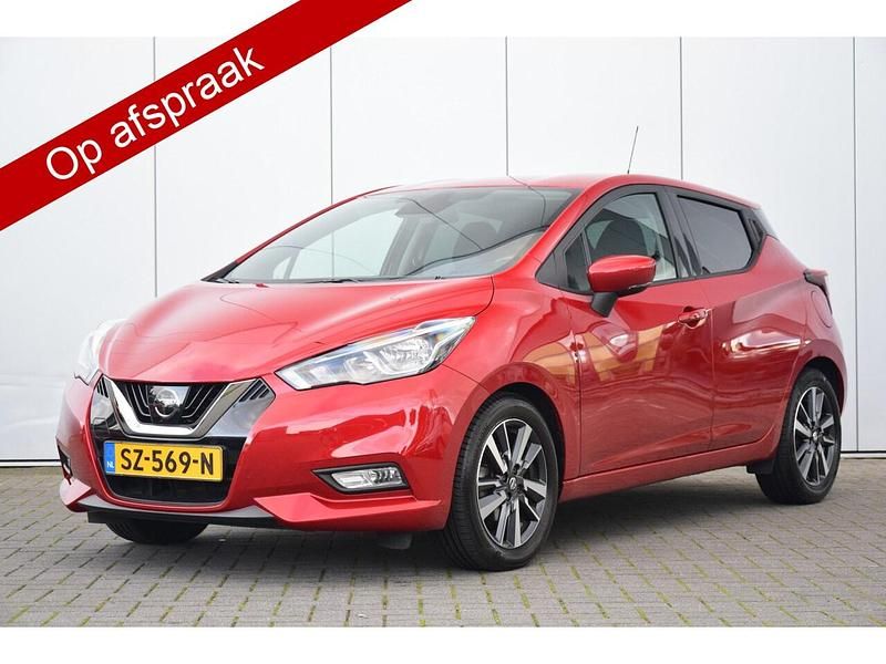 Occasion Nissan Micra N-Connecta 90 PK (66 kW) 2018 Rood Hatchback